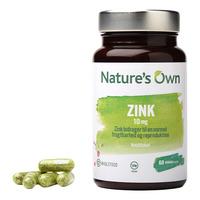 Nature's Own Zink - 60 kaps.