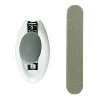 Mininor baby negleklipper med fil - 1 sett.