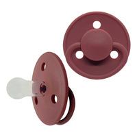 Mininor silikonsmokk 0 mnd+, lilla - 2 stk