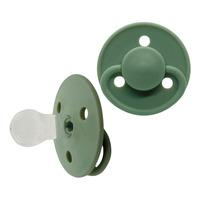 Mininor silikonsmokk 6 mnd+, grønn - 2 stk