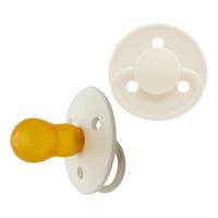 Mininor Lateks smokk 6 mnd+, Hvit - 2 stk