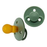 Mininor Lateks smokk 6 mnd+, Grønn - 2 stk