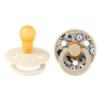 BIBS x Liberty Colour Latex Rund Bobo - Ivory Mix - flere størrelser