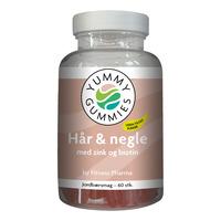 Yummy Gummies by Fitness Pharma Hår og Negler - 60 stk.