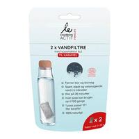 Le Charbon Actif vannfilter til karaffel - 2 stk
