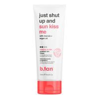 b.tan just shut up & sunkiss me medium to tan everyday lotion