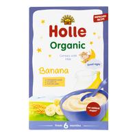Holle Fullkornsgrøt med melk og banan Ø - 250 g.