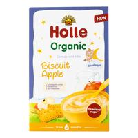 Holle Fullkornsgrøt med melk, kjeks og eple Ø - 250 g.