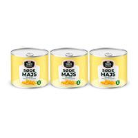 Taste of Nature Søte Mais 3 x 140 g.