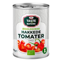 Taste of Nature Hakkede Tomater med chili Ø - 400 g.