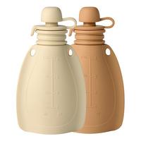 Mininor Smoothieflaske Myk kanin/Rådyr 2 stk.- 120 ml.