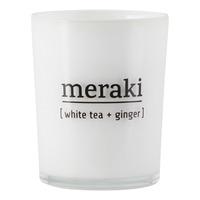 Meraki Duftlys, White Tea & Ginger
