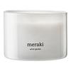 Meraki White Garden duftlys - 340 g.
