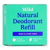 Wild Natural Deodorant Refill Mint & Aloe Vera - 40 g.