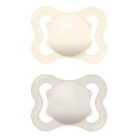 MAM Air Natural Rubber Nøytral 0-6 mnd. - 2 stk.