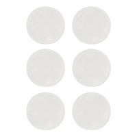 Carriwell Vaskbare Silkeammeinnlegg - Hvit - 6 stk