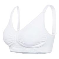 Carriwell Graviditets- og Amme-BH m. Vattert innlegg og Gel-Support Hvit - Flere størrelser
