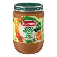 Semper Eko Babymat med fettucine, tomat, linser Ø - 6 mnd.