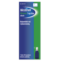 Nicotinell munnspr 1mg/sp mint - 150 doser
