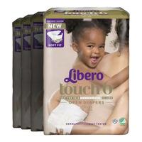 Libero Touch 6 åpen bleie - 4 x 21 stk.