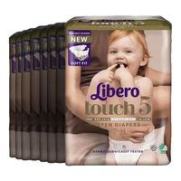 Libero Touch 5 åpen bleie - 8 x 22 stk.