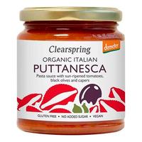 Clearspring Pastasaus Puttanesca Ø - 300 g.