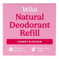 Wild Natural Deodorant Refill Cherry Blossom - 40 g.