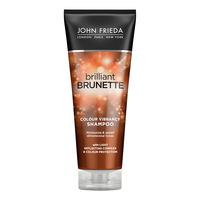 John Frieda Brilliant Brunette Colour Protecting Shampoo - 250 ml.