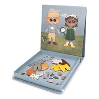 Filibabba Magnetisk påkledningsdukke - Klar for eventyr - 1 stk.