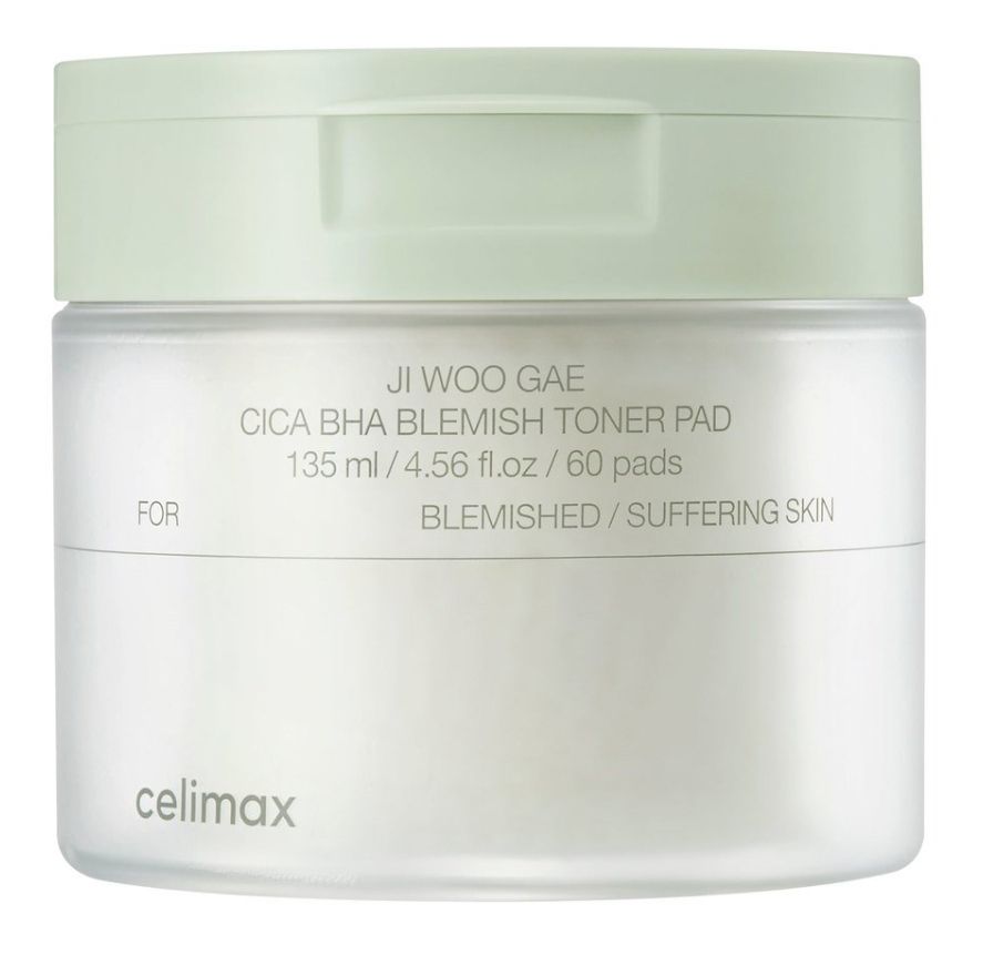 JI WOO GAE CICA BHA BLEMISH TONER PAD