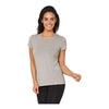 Boody Women's Crew Neck T-Shirt, lysegrå - S