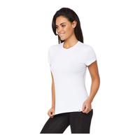 Boody Women's Crew Neck T-Shirt, hvit - XL