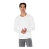 Boody Men's Long Sleeve Crew Neck T-Shirt, hvit - S