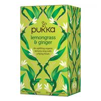 Pukka Lemongrass & Ginger Te - 20 poser