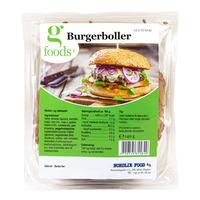 G-Foods Burgerbrød - 2 stk