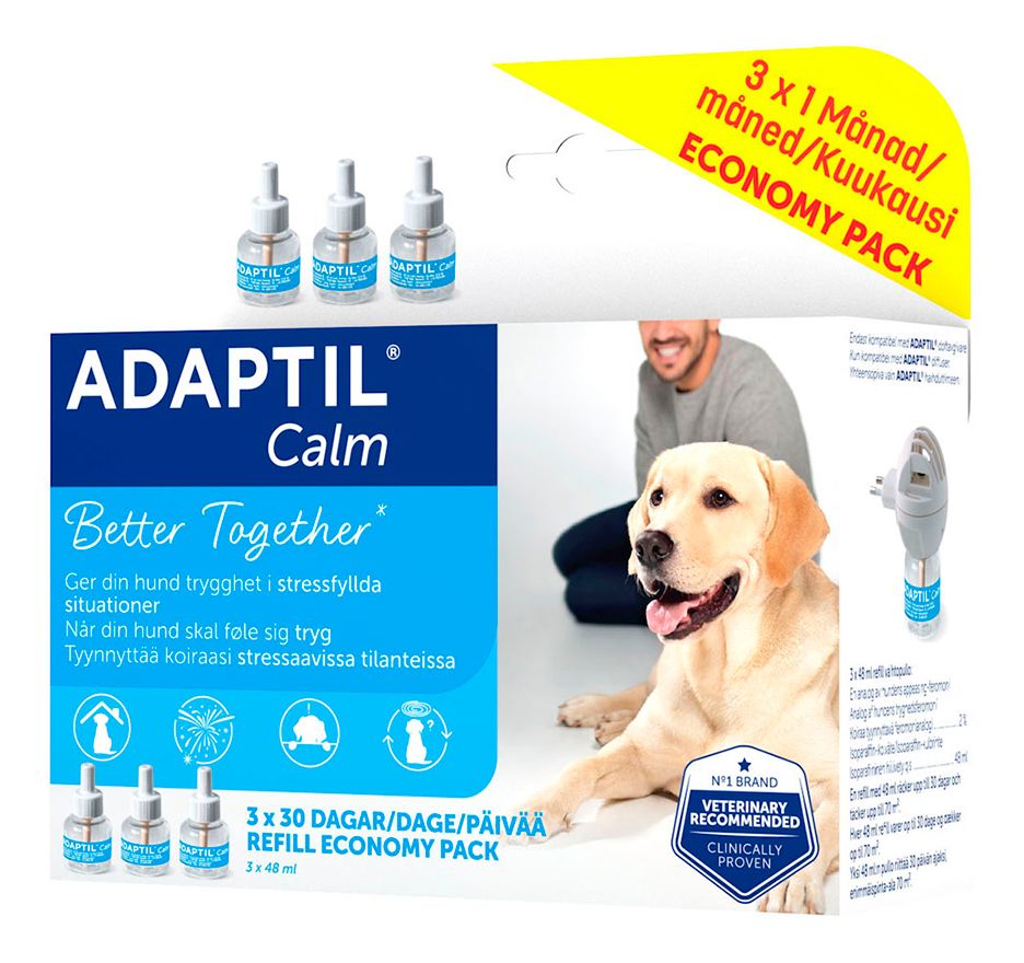 Kjøp økonomipakke med Adaptil Calm Refill hos Med24.no