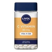 Livol C-vitamin 80 mg - 280 tab.