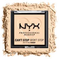 NYX Can't Stop Won't Stop Mattifying Powder - 01 Fair