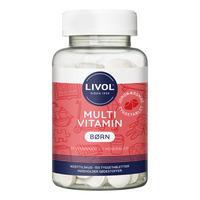 Livol Multivitamin Barn (Jordbær) - 150 tyggetabl.