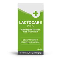 Lactocare Plus m. B2 vitamin - 15 kapsler