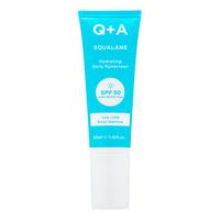 Q+A Squalane Hydrating Face Sunscreen SPF 50 - 50 ml.