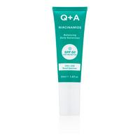 Q+A Niacinamide Balancing Face Sunscreen SPF 50 - 50 ml.