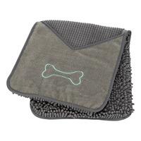 Trixie Microfiber Håndkle m. Lommer 78 x 32 cm - 1 stk.