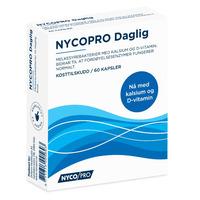 Nycopro Daglig med kalsium og vitamin D - 60 kapsler