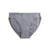 Imse Period Underwear Bikini Medium Flow, Grey - Flere størrelser - XL