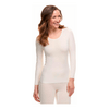 Medima Dameundertrøye lange ermer hvit - 1 stk. - S