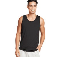 Boody Mens Singlet Black - 1 stk - X Stor