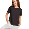 Boody Boyfriend T-shirt Black - 1 stk - Liten