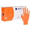 Abena Classic Sensitive Powder-Free Nitrile Gloves Orange - 100 stk. - XS
