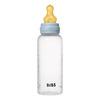 BIBS Baby Bottle Round Latex 270 ml Medium Flow Baby Blue - 1 stk.